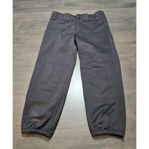 Mizuno Women’s Size Small Performance Softball Pants Black Elastic Bottom